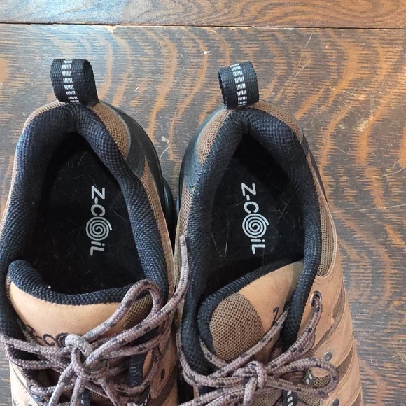 Z-Coil Men's Brown and Black Hiking Shoes sz M9 - Picture 7 of 8